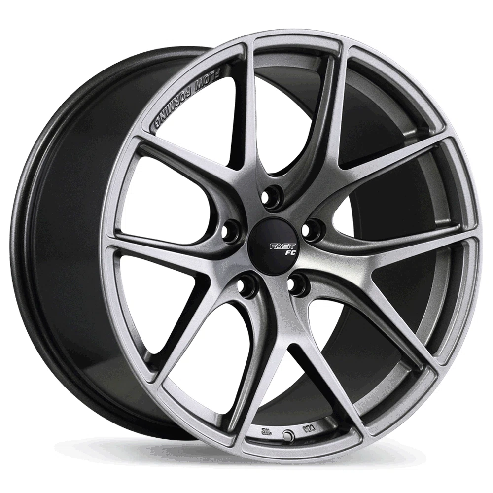Fast Wheels – FC04 – Grey – 18″x10″ 45mm – All weather Wheels – FC04-1800-65TN+45E726